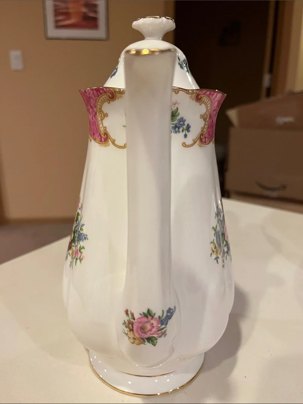 Royal Albert Lady Carlyle Porcelain Coffee Pot